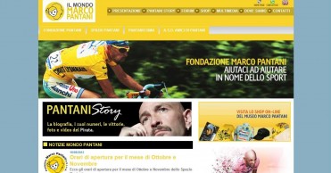 Marco Pantani: página web oficial 