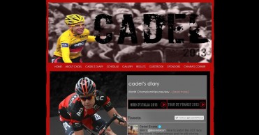 Cadel Evans: Página web oficial