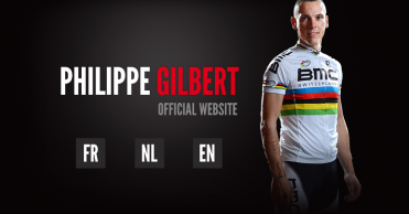 Philippe Gilbert: Página web oficial