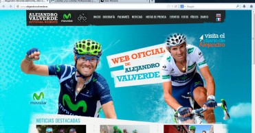 Alejandro Valverde: Página web oficial 