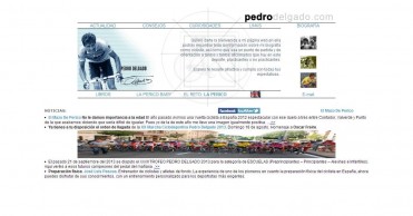 Pedro Delgado: página web oficial