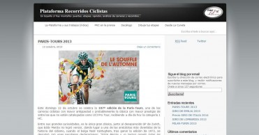 Plataforma Recorridos Ciclistas