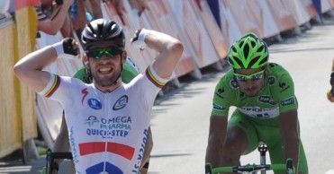 Sagan gana el sprint de Cavendish