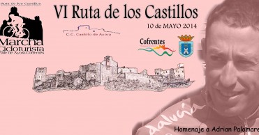 Adrián Palomares homenajeado por la VI Ruta de los Castillos