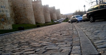 80 años de Vuelta a España: el empedrado de Ávila