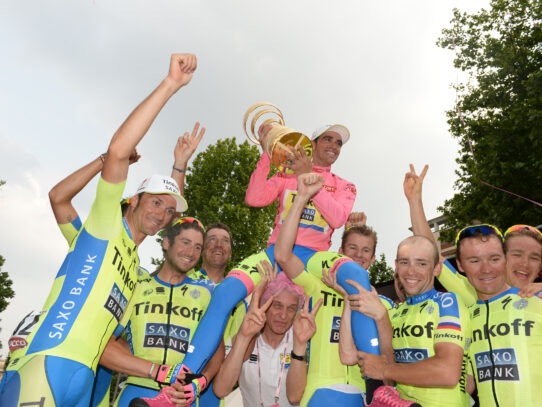 LA PARTICIPACIÓN ESPAÑOLA EN EL GIRO DE ITALIA